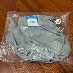 NWT Easton grey softball pants sz girls youth XL